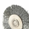 Forney 2-Piece Wire Brush, Steel Set, 1 in 60251